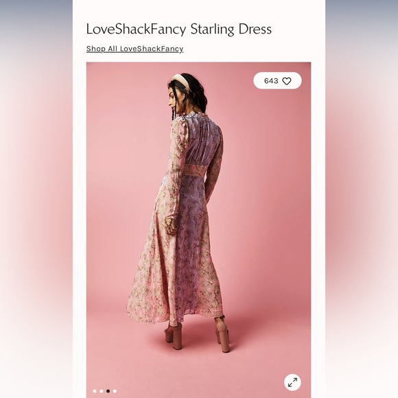 LoveShackFancy Starling Dress sz 2 - Picture 12 of 12